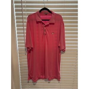 Peter Millar Summer Comfort Mens XL Pink‎ Polo Shirt Cherry Creek